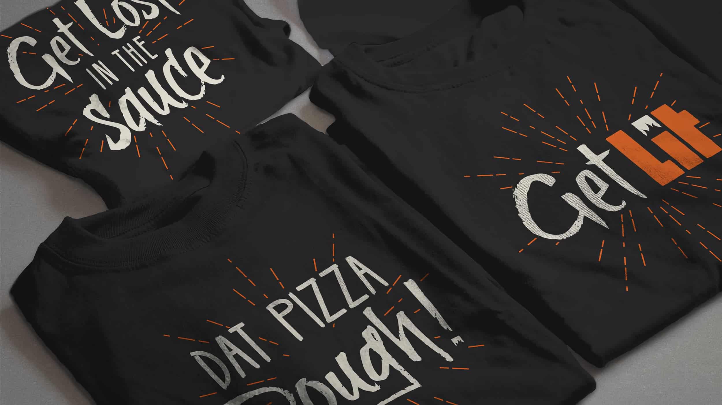 Lit Pizza T-Shirts