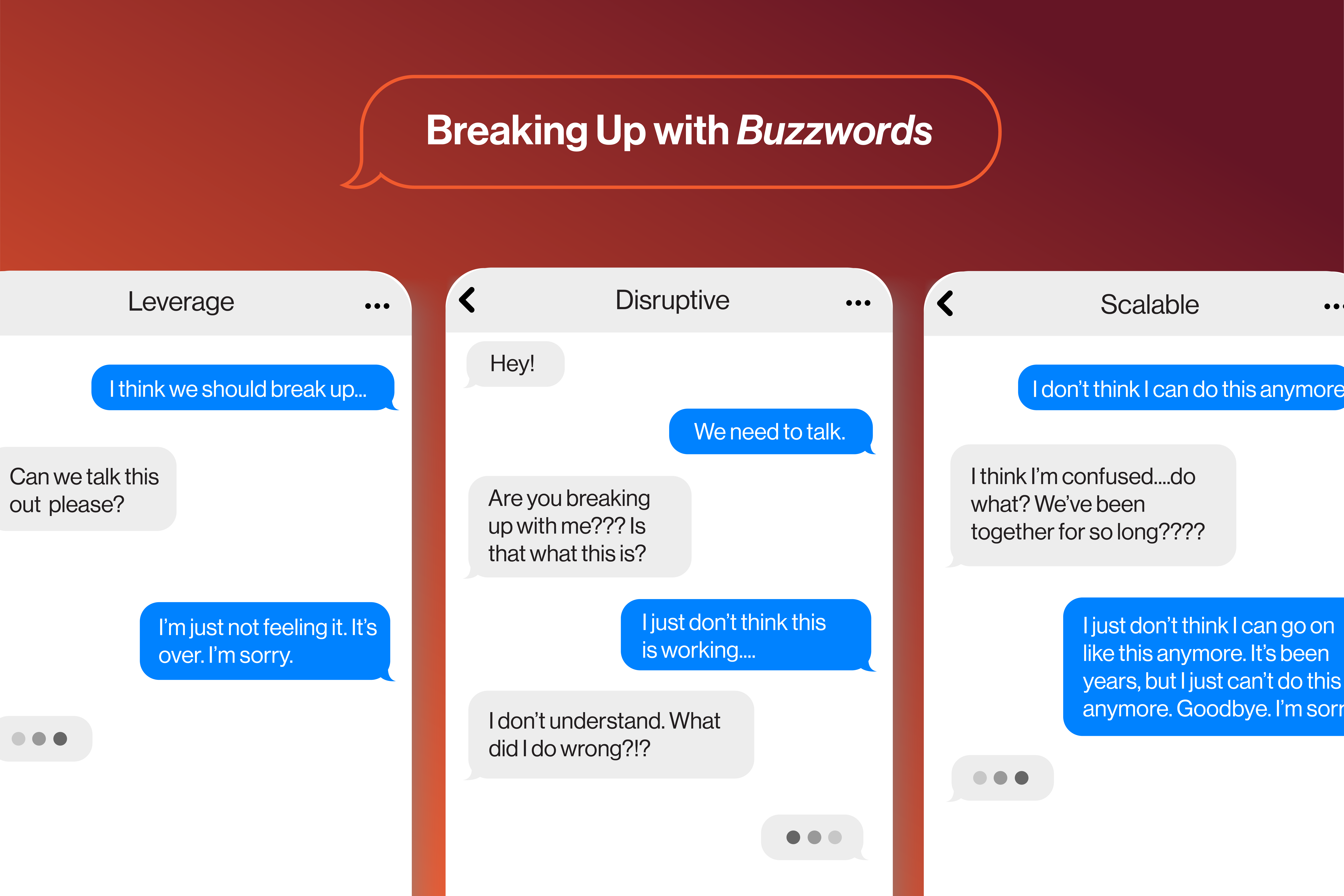 Breaking Up with Buzzwords header