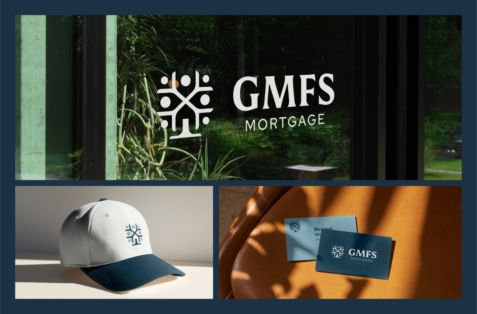 different variations of the rebrand