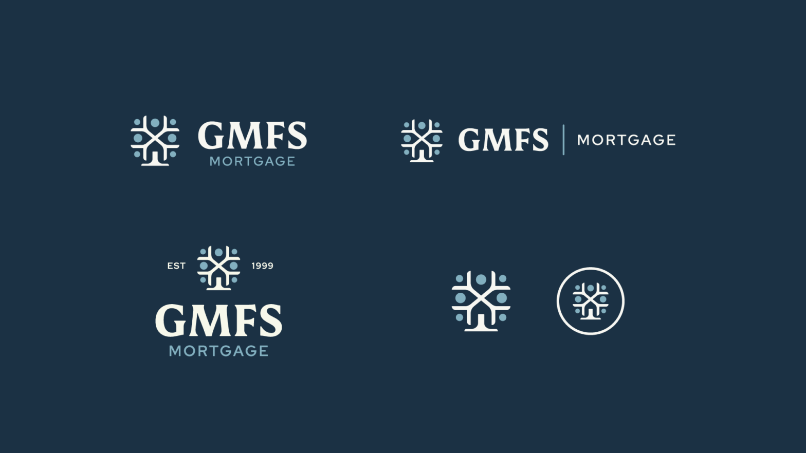 variations of the new logo